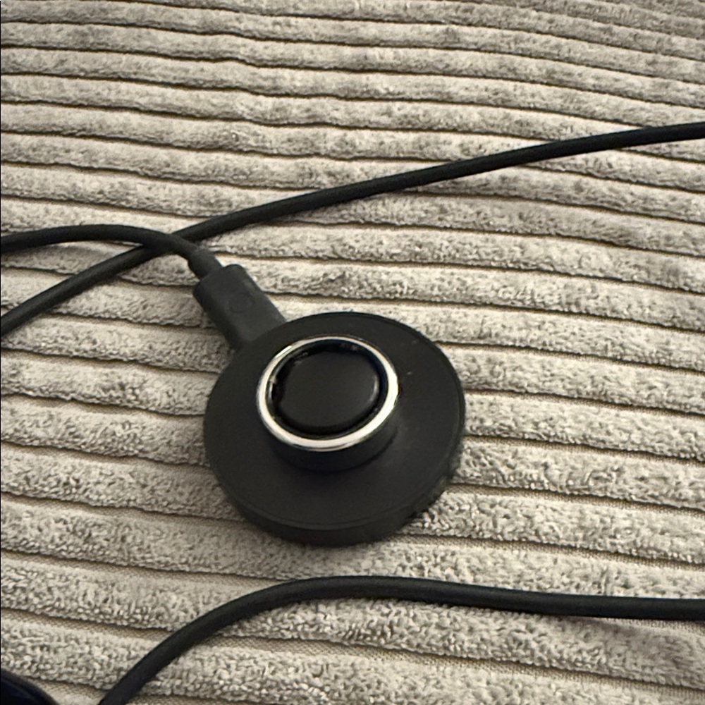 Oura Black and Silver Ring size 9 Gen 3